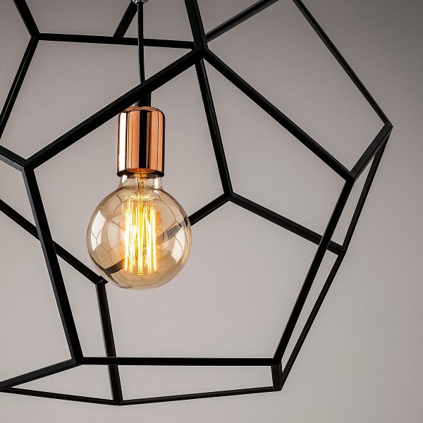 Degir Deckenleuchte MR-113 - Schwarz/Bronze