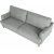 Howard Watford Deluxe 3-Sitzer-Sofa - Grau