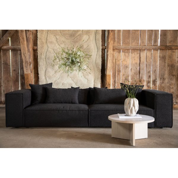 Gillholmen 3-Sitzer-Sofa - Schwarze Boucle Gillholmen 3-Sitzer-Sofa - Schwarze Boucle