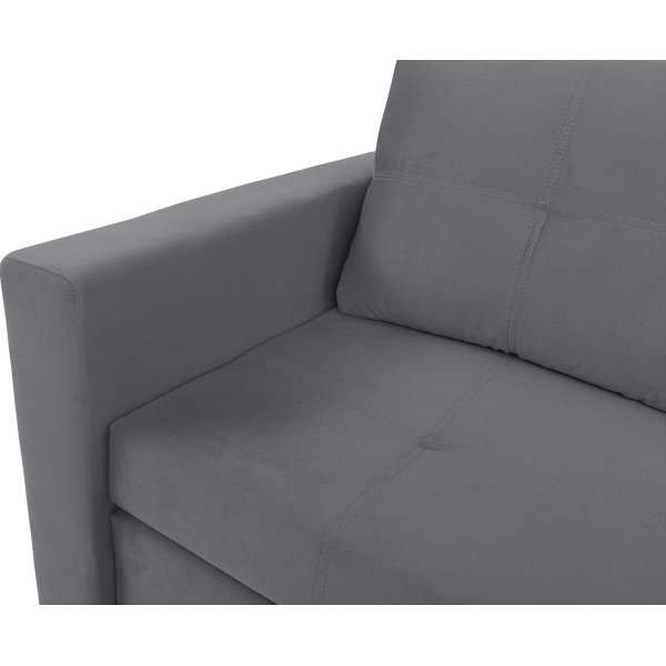 Bunio 2-Sitzer Schlafsofa - Grau