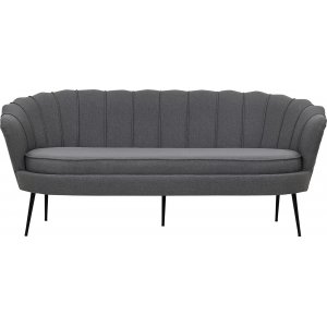 Ballini 3-Sitzer-Sofa - Grau + Fleckentferner fr Mbel