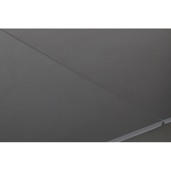 Sigma Esstisch 130-166 x 80 cm - Anthrazit/Weiß Sigma Esstisch 130-166 x 80 cm - Anthrazit/Weiß