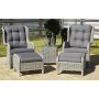 Tyres Lounge-Set - Graues synthetisches Rattan