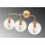 Hornwandlampe 12206 - Gold