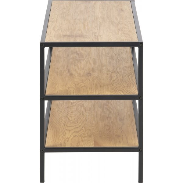 Seaford Schuhregal 50 cm - Eiche/schwarz