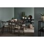 Sagene Esstisch 130-230 x 130 cm - Braun lackierte Eiche