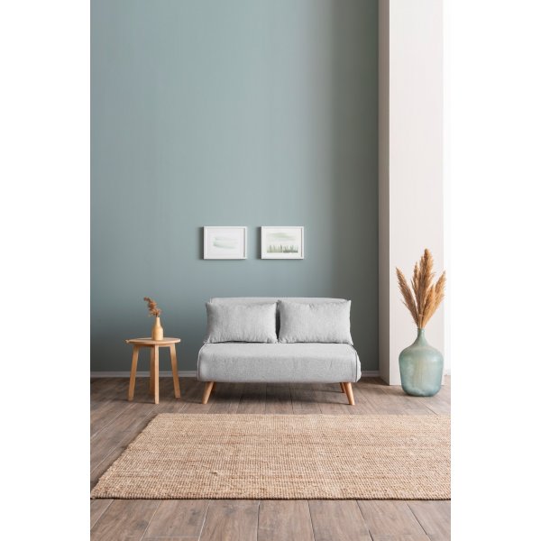 Folde 2-Sitzer-Schlafsofa - Grau