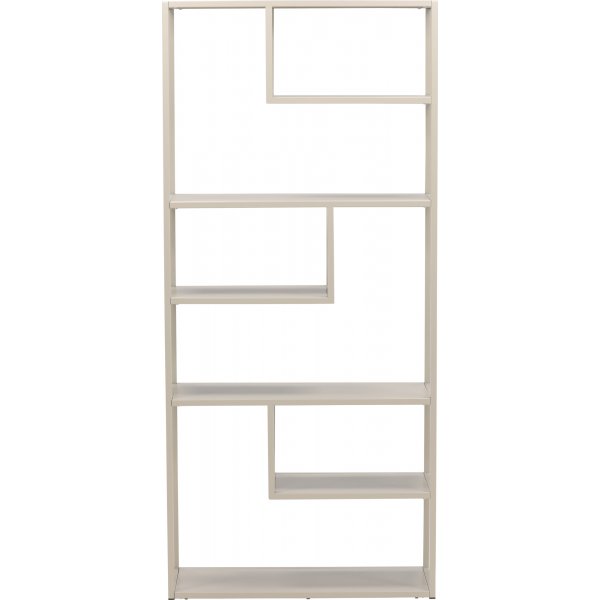 B�cherregal aus Stahl - Beige