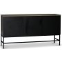 Sideboard Edge - Schwarzes Hochdrucklaminat (HPL)
