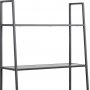 Seaford Leiterregal 77x174 cm - Schwarz