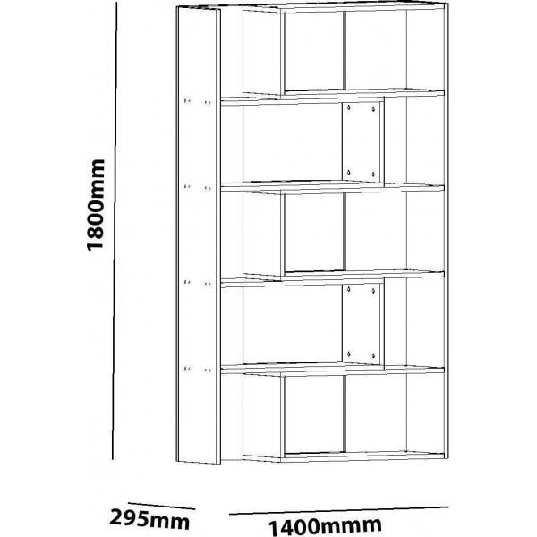 B�cherregal speichern - Wei�
