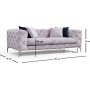 Como 2-Sitzer-Sofa - Hellgrau