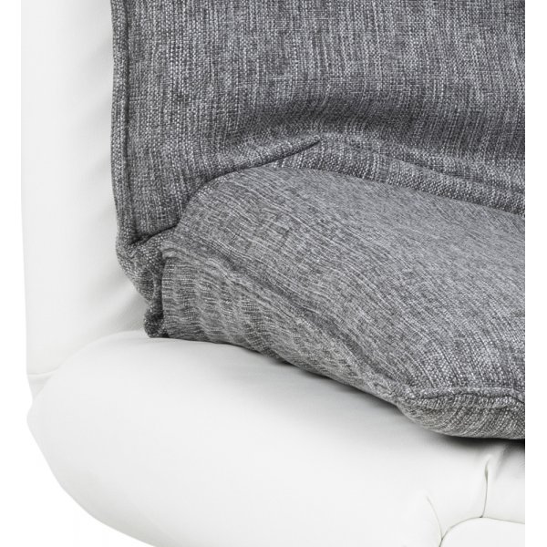 Faith Schlafsofa - Grau/weißes PU Faith Schlafsofa - Grau/weißes PU