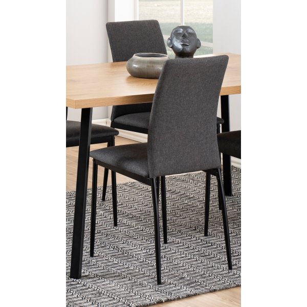 Demina Esszimmerstuhl - Dunkelgrau