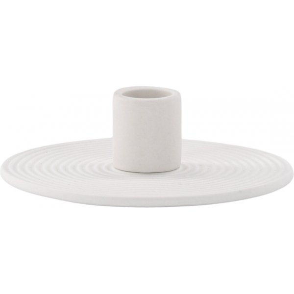 Durchmesser Kerzenständer 12 x 4 cm - Weiß Durchmesser Kerzenständer 12 x 4 cm - Weiß