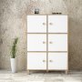Vilamo Schrank 48 - Kiefer/wei