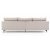 Hedlunda 3-Sitzer Sofa XL - Beige Manchester + Fleckentferner fr Mbel