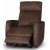 Enjoy Elof elektrischer Liegefunktion - Sessel in braunem koleder