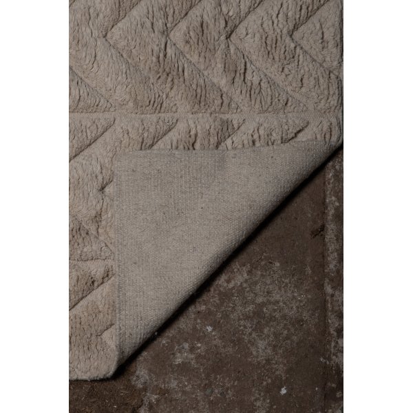 Wollteppich Zoe - Beige Wollteppich Zoe - Beige