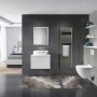 Badematte Dots - Braun