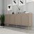 Lyon Sideboard - Braun/Gold