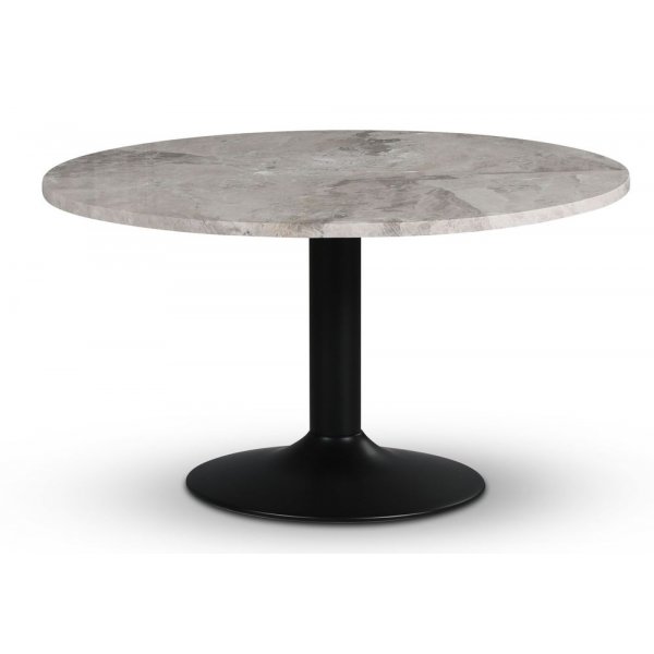 Empire-Essgruppe, runder Esstisch Ø105 cm inkl. 4 Stühlen mit Bugholzgestell No30 - Silberner Diana-Marmor Empire-Essgruppe, runder Esstisch Ø105 cm inkl. 4 Stühlen mit Bugholzgestell No30 - Silberner Diana-Marmor