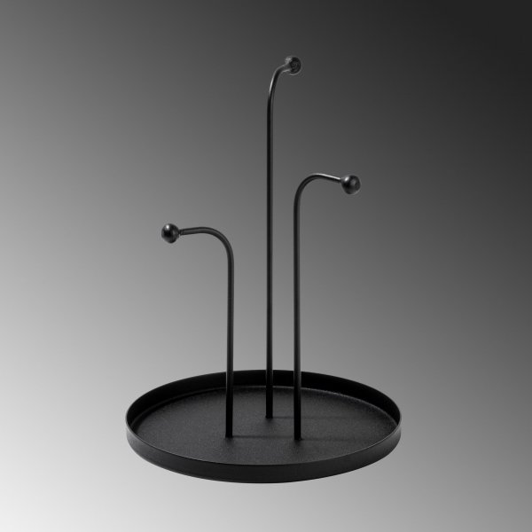 Leros Dekoteller - Schwarz Leros Dekoteller - Schwarz