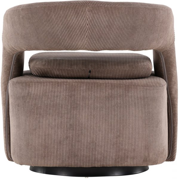 Lorbeer-Sessel - Brauner Cord Lorbeer-Sessel - Brauner Cord