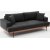 Liva 3-Sitzer-Sofa - Anthrazit