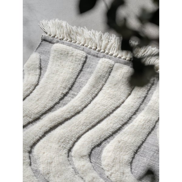 Sita Wollteppich - Grau