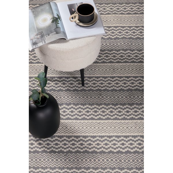 Wollteppich Morgana - Hellgrau Wollteppich Morgana - Hellgrau