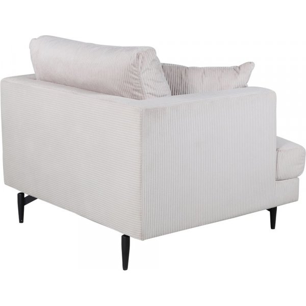 Hedlunda Sessel - Beige Kordsamt + Textilreinigung fr Mbel