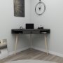 Supra Schreibtisch Anthrazit - 130,8 x 55 cm