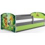 Vejle Kinderbett mit Ablagefach 80 x 160 cm - Optionaler Aufkleber & Farbe