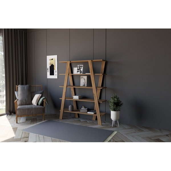 Conde Bücherregal - Nussbaum Conde Bücherregal - Nussbaum