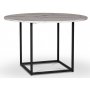 Sintorp runder Esstisch 115 cm - Weier Marmor (Exklusives Laminat)