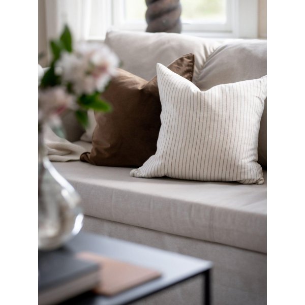 Sally Kissenbezug 45 x 45 cm - Eiskaffee