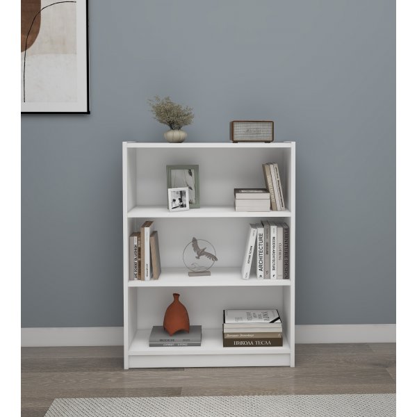 Bücherregal für den Urlaub - Weiß Bücherregal für den Urlaub - Weiß