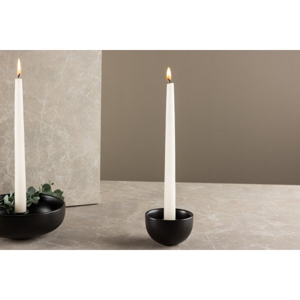 Posh Kerzenständer 9 x 6 cm - Schwarz Posh Kerzenständer 9 x 6 cm - Schwarz