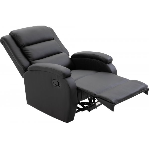 Relaxsessel mit Fußstütze schwarz - Bengt + Möbelreinigung Relaxsessel mit Fußstütze schwarz - Bengt + Möbelreinigung