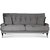 Adena 2-Sitzer-Sofa aus grauem Samt