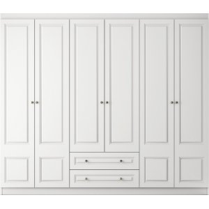 Inci Kleiderschrank 210 x 50 x 210 cm - Wei