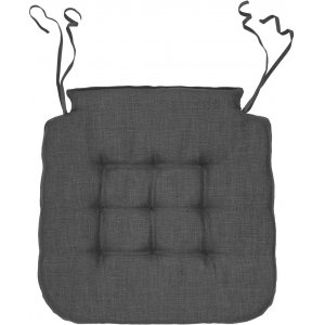Mnnliches Stuhlkissen 42 x 41 x 3 cm - Grau