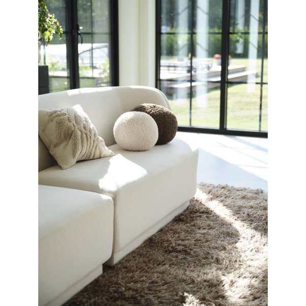 Dylan-Wollteppich - Beige