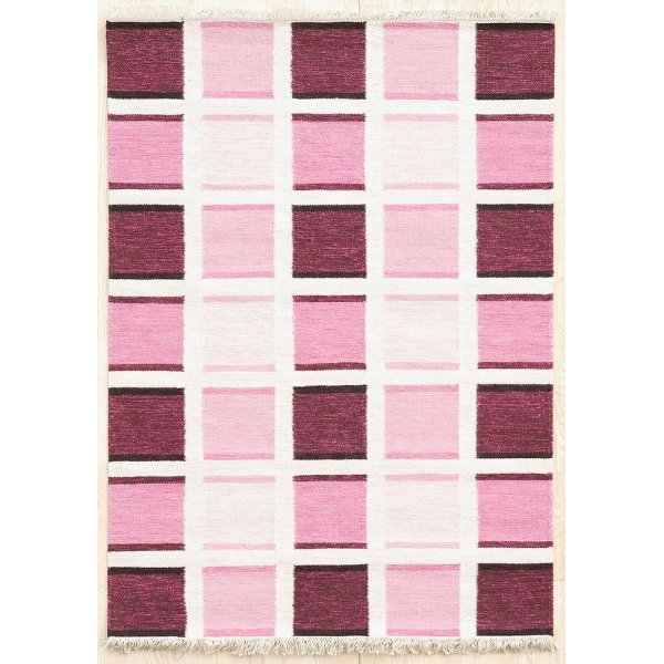 Kelim-Teppich CJ - Rosa