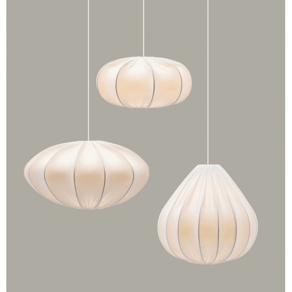 Rosa Deckenlampenschirm - Wei� - 60 cm