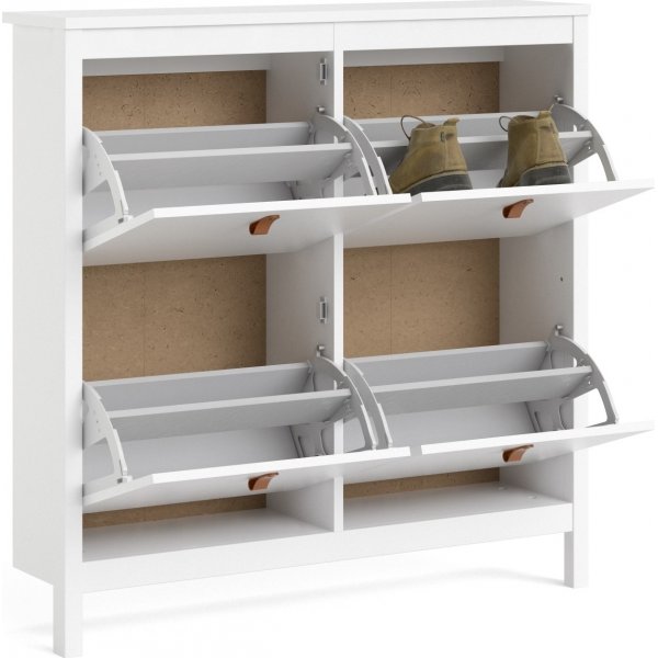 Schuhschrank Madrid - Weiß Schuhschrank Madrid - Weiß