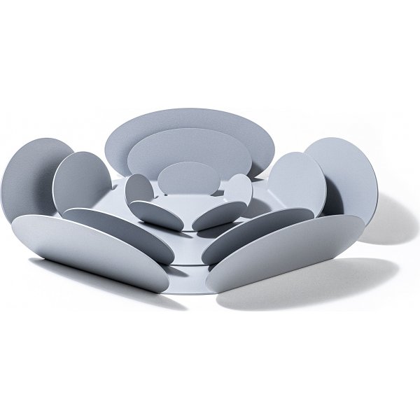 Dekorative Schale Rodos - Hellgrau Dekorative Schale Rodos - Hellgrau