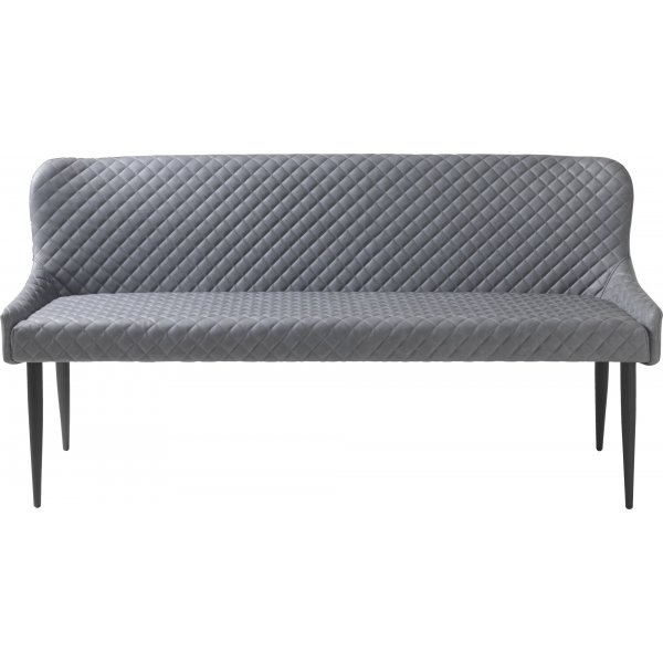 Aman 2,5-Sitzer-Sofa aus grauem PU