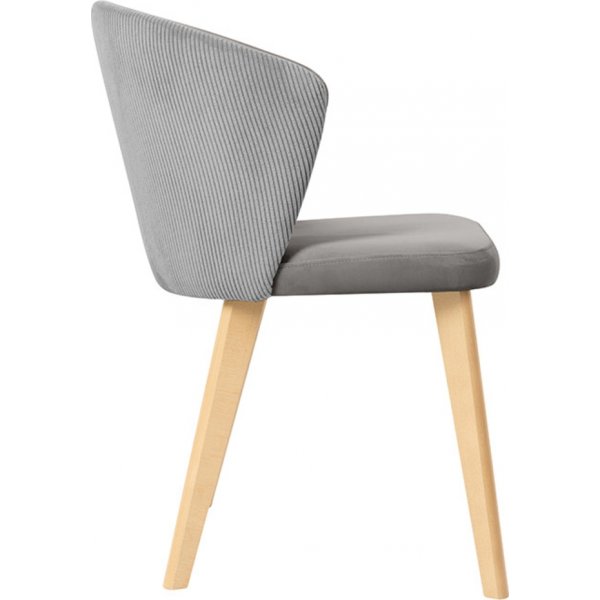 Ragit Gestellstuhl - Hellgrau